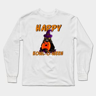 Halloween Hound Dog Long Sleeve T-Shirt